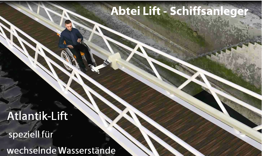 Hafen Schr&auml;gaufzug